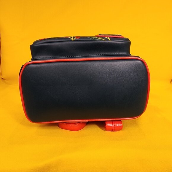 Loungefly Disney Minnie Mouse Holiday Holly Ears Bow Cosplay Mini Backpack NEW - Picture 9 of 11